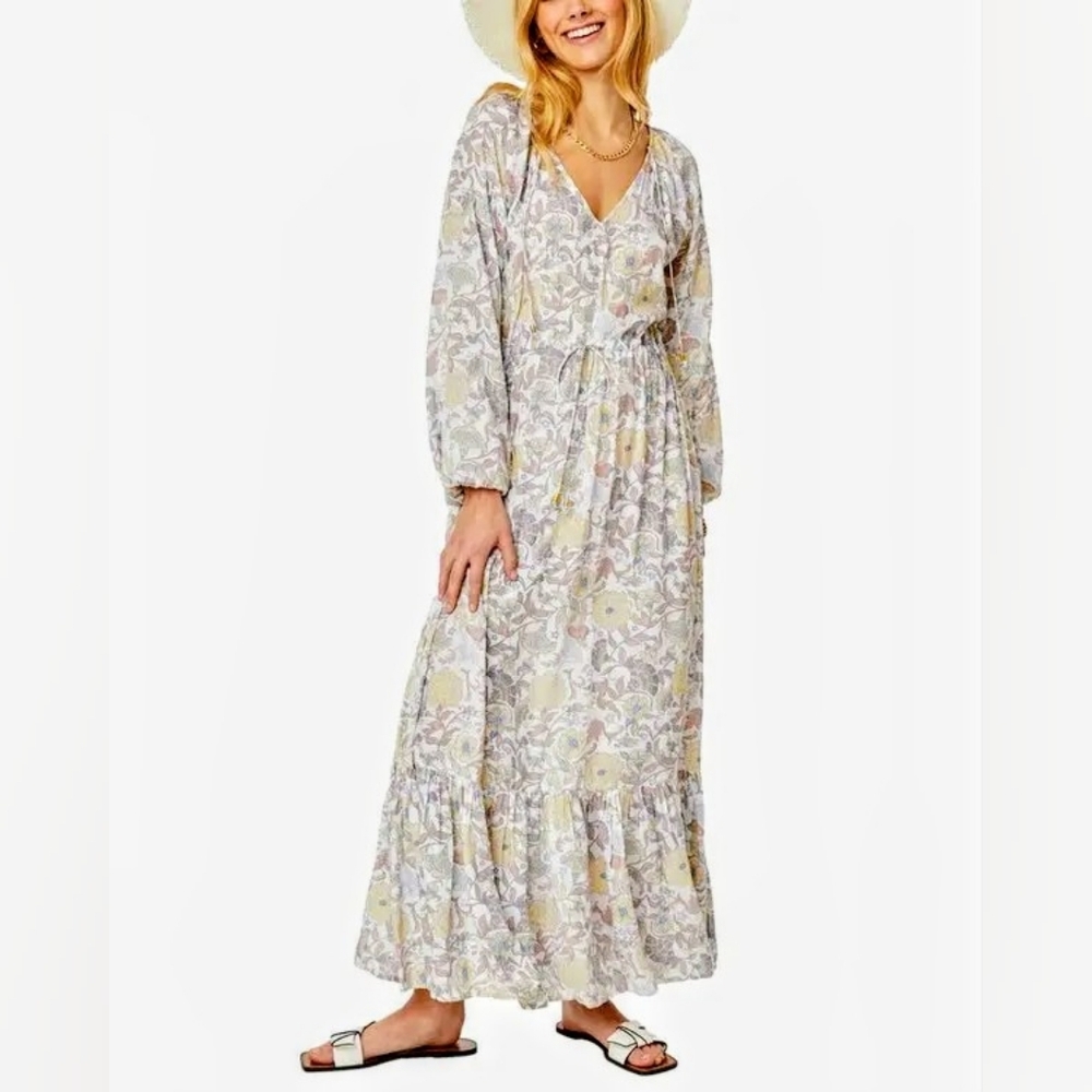 NWT Roller Rabbit Valentine Olaya Maxi Dress